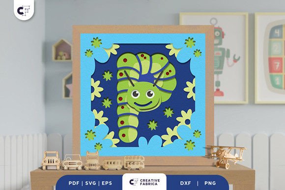 Alphabet Animal Letter P 3D Shadow Box – A Designer’s Real-World Review for Client Projects