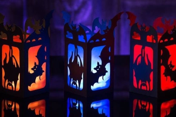 Halloween Lantern 3D SVG: Spooky Elegance for Seasonal Branding